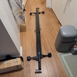 Full Size Bed Frame with Wheels 