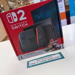 Nintendo Switch 2 Gaming Console New - Pay $1 DOWN AVAILABLE - NO CREDIT NEEDED