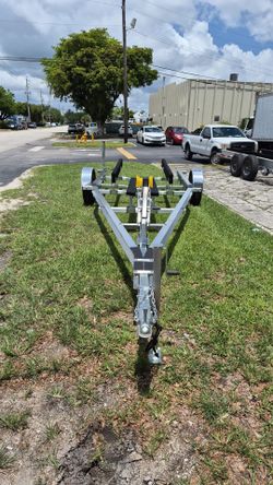 Single boat trailer 16-18 boat