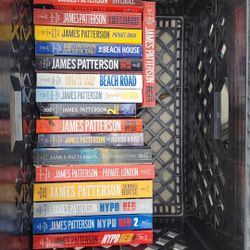 James Patterson Paperback Books, $5 Each