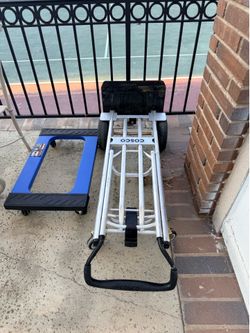 1 furniture dolly and 1 costco hand truck