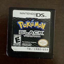 Pokémon Black - Nintendo DS