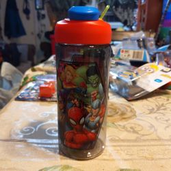Avengers Small Plastic Water Bottle