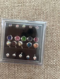 New multi color belly ring