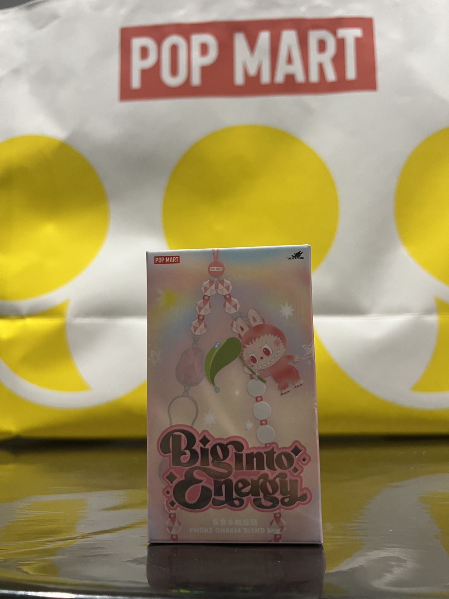 Big into energy phone charms