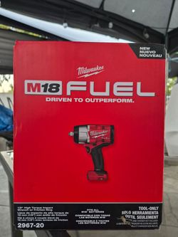 Milwaukee m18 impact wrench 1/2 ,tool only, firm on price