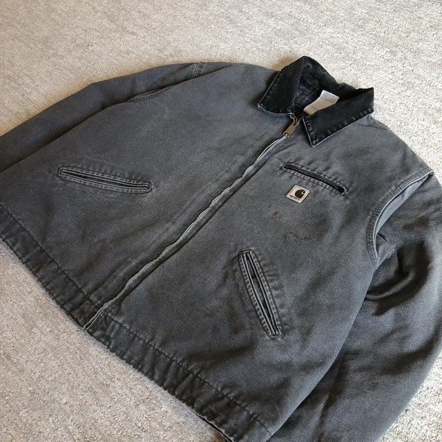 Greyish Black Carhartt Jacket