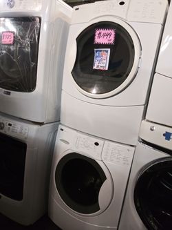Kenmore front load washer and dryer set working perfectly