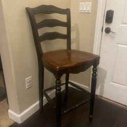 Bar Height Stools— Set Of Two 