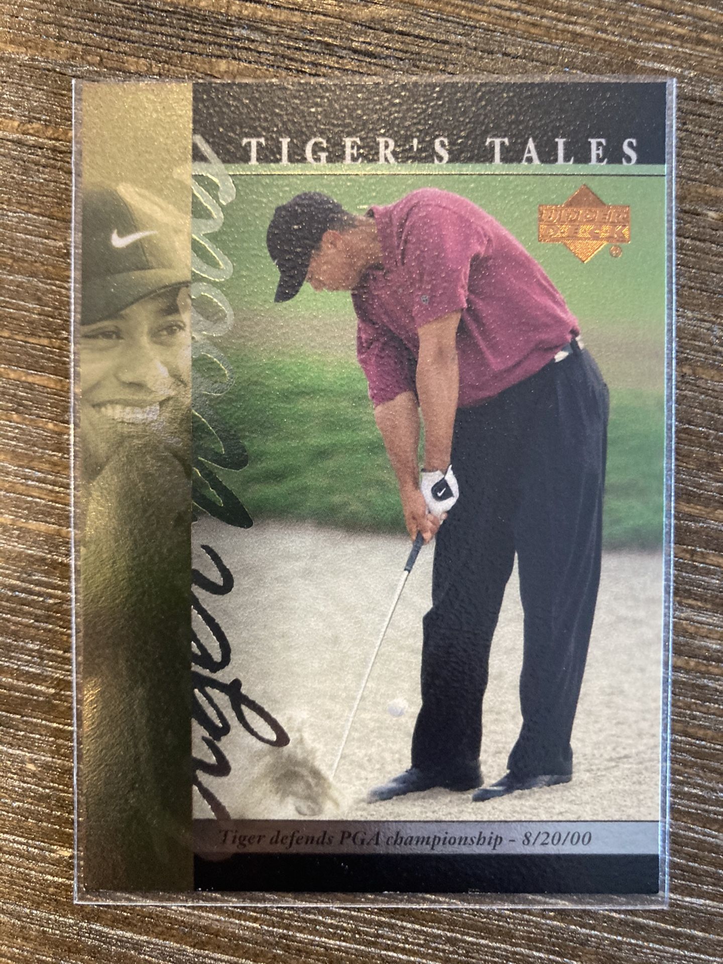 Tigers Tales (Tiger Defends Pga Title) Card