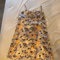 Silk Mini Dress