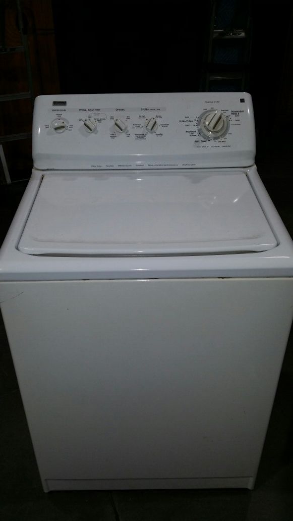 Kenmore washer and large Samsung window air conditioner