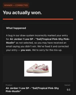 Jordan 1 Retro Low OG SP Travis Scott Sail Tropical Pink