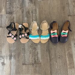 Toddler Girl Sandals Practically New