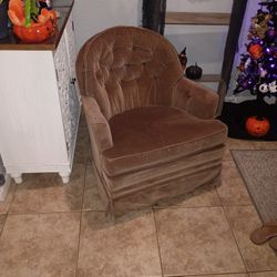 Vintage Brown Armchair  