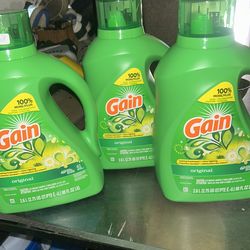 Gain Detergent 88oz $8 each