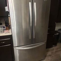 Whirlpool Refrigerator, Microwave, Dishwasher, And Gas Oven