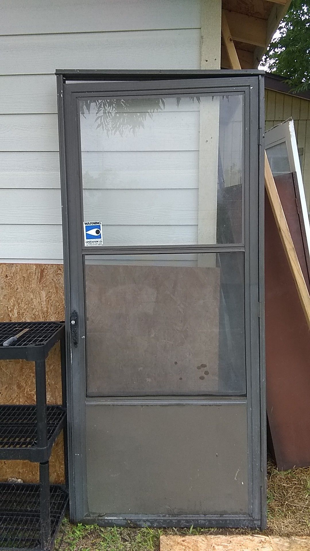 36 by 84 screen door right swing