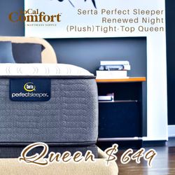 Serta® Perfect Sleeper Renewed Night (Plush) Tight-Top Queen