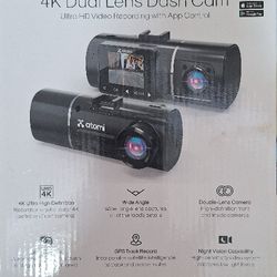 ATOMI 4K DUAL LENS DASH CAM