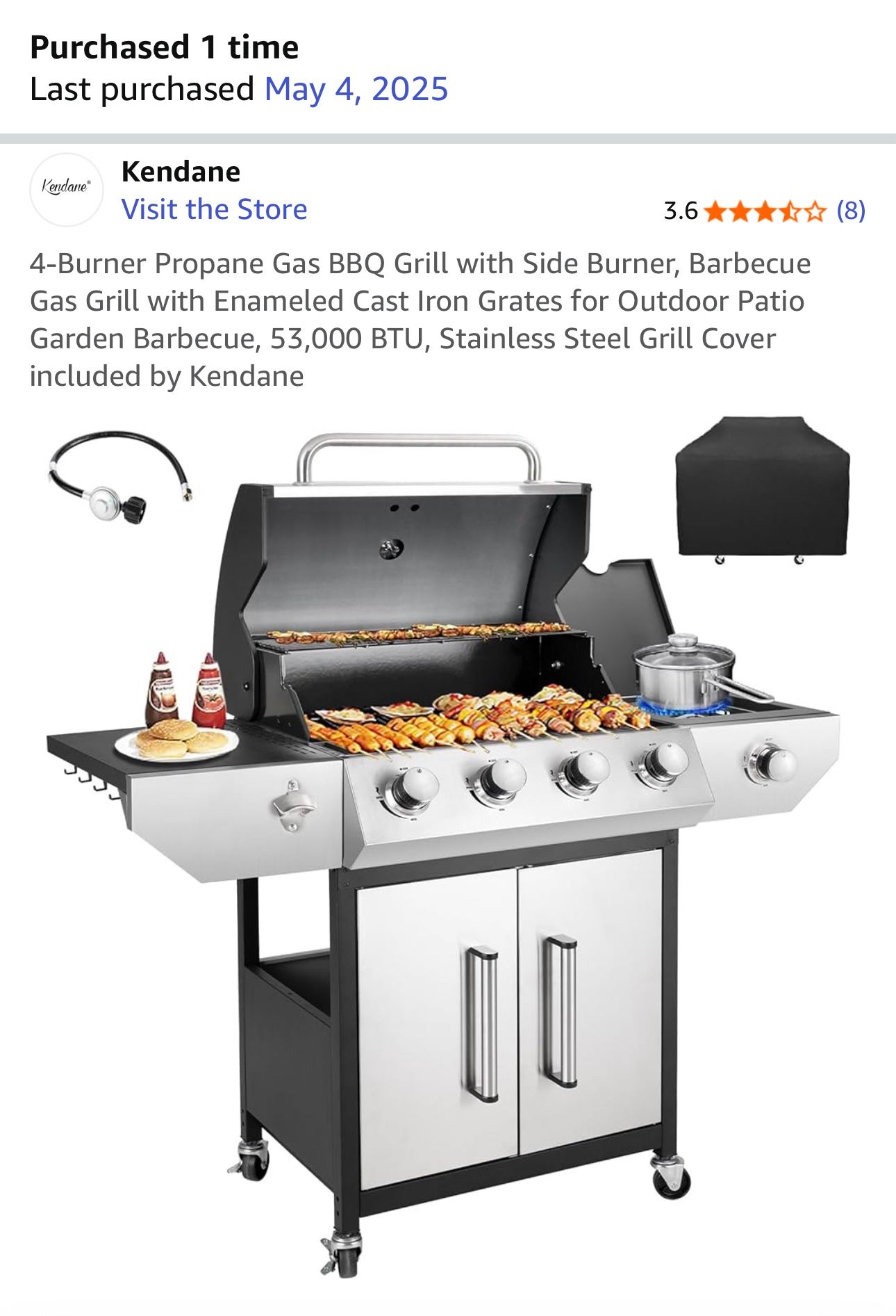 Gas Grill Brand New