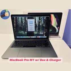 Apple MacBook Pro M1 Laptop w/ Box & Charger 💻
