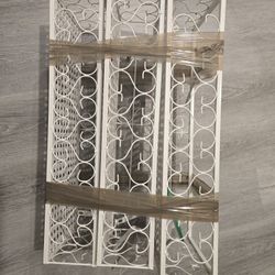 Patio Railing Shelf Plant Pots Holder-3