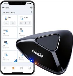 Broadlink RM MAX Matter Wi-Fi BLE IR RF Smart Hub, Universal Remote
Universal smart remote hub supports IR & RF devices, easy pairing, voice control c