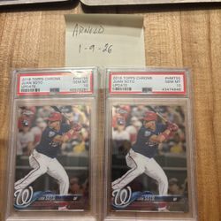 Juan Soto Chrome Psa 10 Rookies 