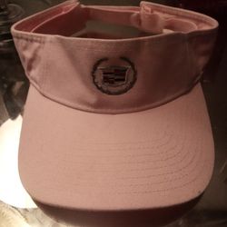 Baby pink Cadillac Visor Hat