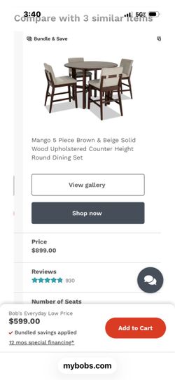 Dinning set