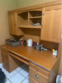 Escritorio madera free