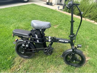 Aairsk RS5 Folding Electric Bike for Adults, 14" E-Bike, 748W Peak Motor, 48V15Ah Battery, 22 MPH, 40 Miles Range, UL 2849 Certified