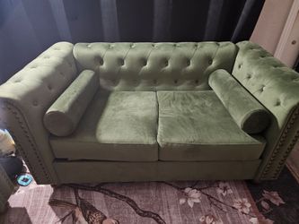 Green Loveseat