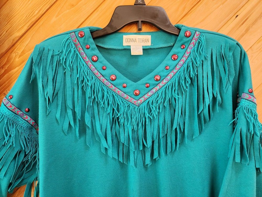 FRINGE PANTS SUIT