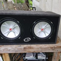 Kenwood Subwoofer And Amplifier 