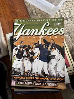 2009 NY Yankees World Series Commemorative Magazine
