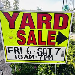  HUGE YARD SALE ALERT! You Won't Want to Miss This One! 📣