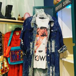 Thrill Brand Long Denim Jacket