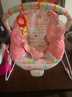 Bouncer and chair