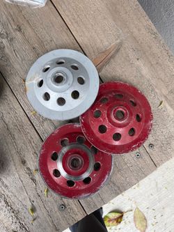 Concrete grinding cups