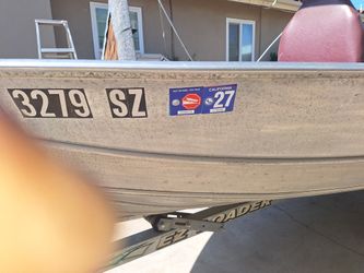 12' Gregor Fishing Boat