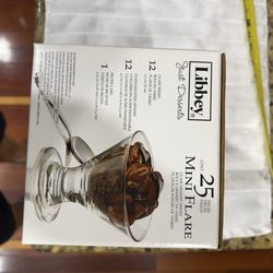 Libby Dessert Dishes 2.7 oz Glass