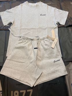 Fear of God Essentials Set – Black & oatmeal | XS–XL | $75 Each
