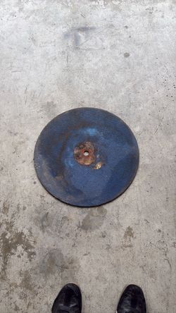 Cement cutting blade 21” diameter