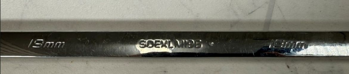 Snap-on SOEXLM19B 19MM Extra-long Metric Combination Wrench(A1G010845)