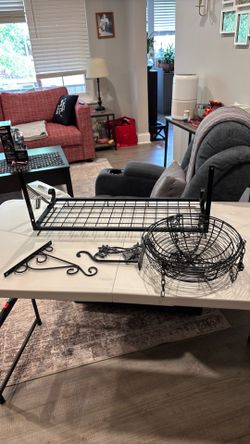 Kitchen hanging racks