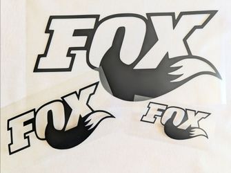 FOX OFFROAD LOGO STICKER VINYL DECAL
