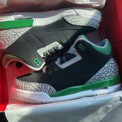 Jordan 3 Pine Green