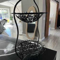Kitchen Two Tier Basket 